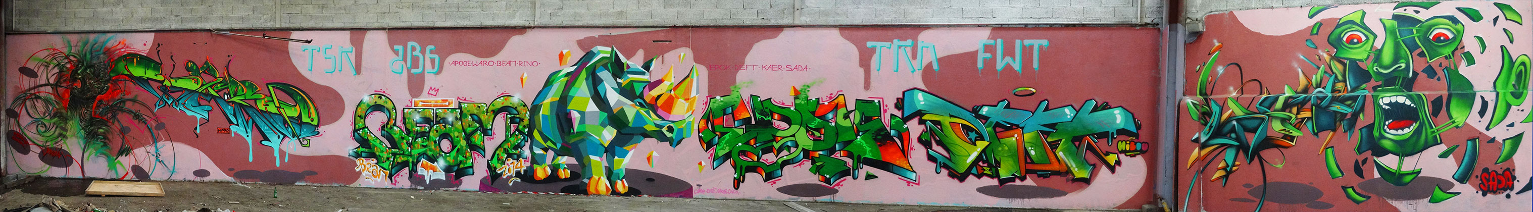 2014 fresque graffiti brezet rino deft_sada apoge waro beam epok kaer