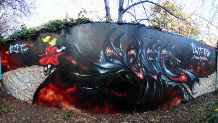 Korn Follow the leader graffiti