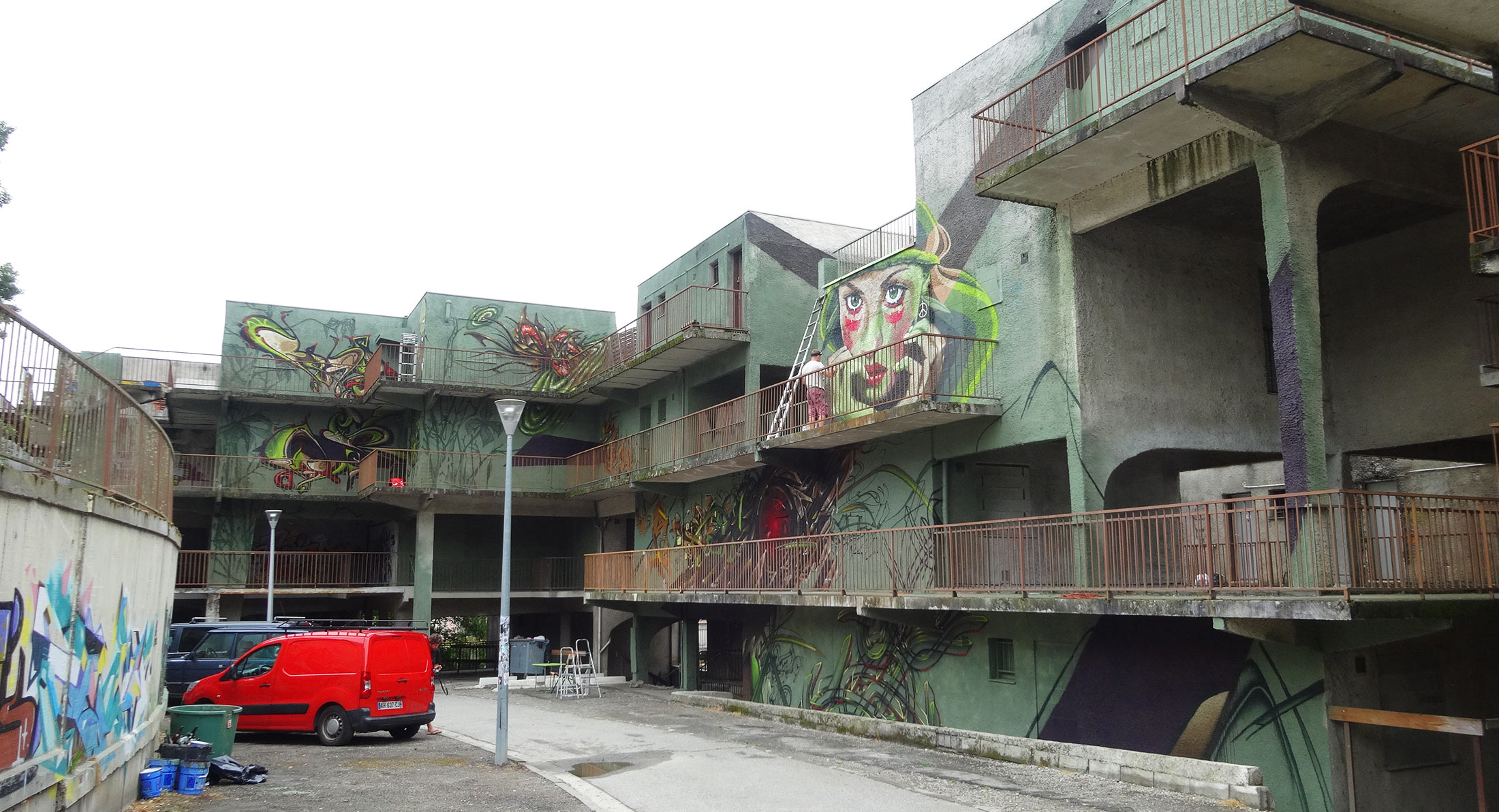 Graffiti Toulouse -les floralies