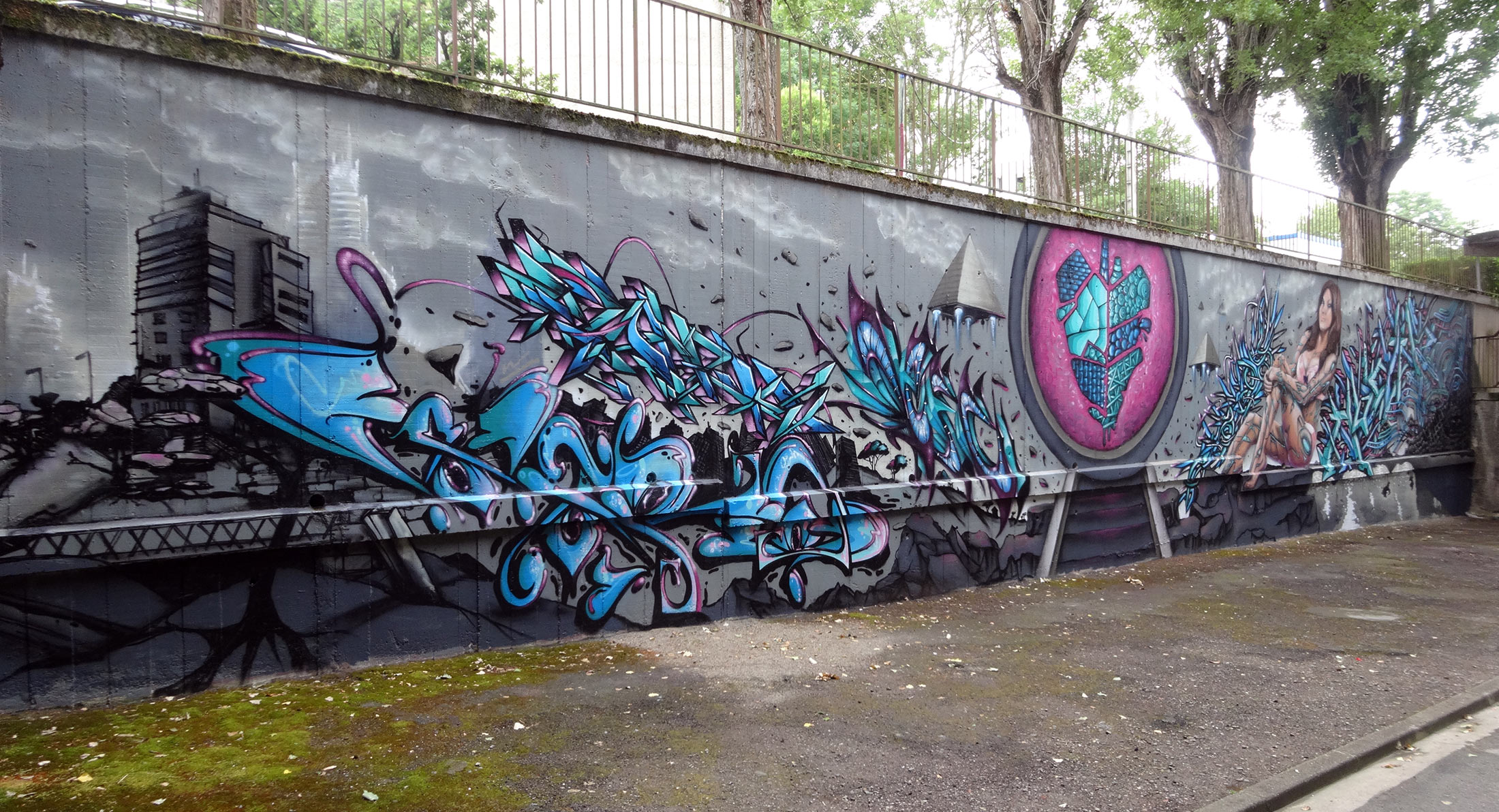 stargate Graffiti Toulouse, les floralies, Ntc, atria, stargate