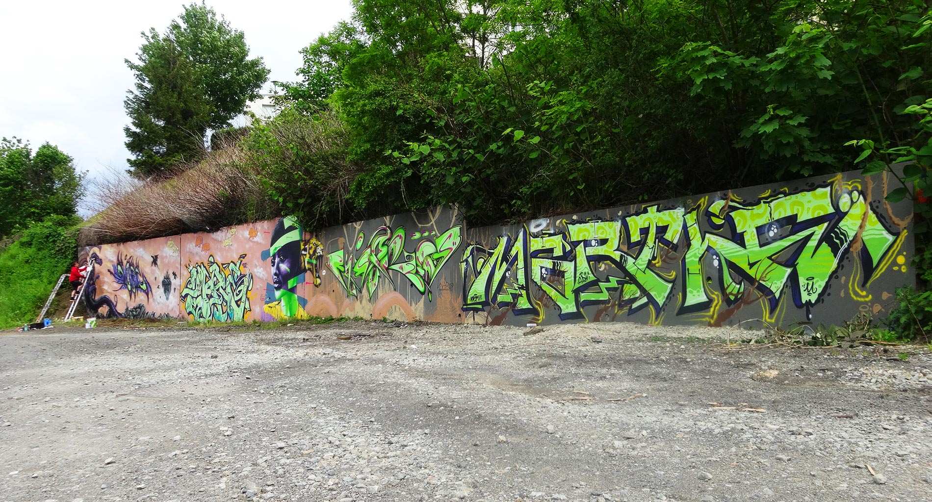 Graffiti Clermont-Ferrand Street art