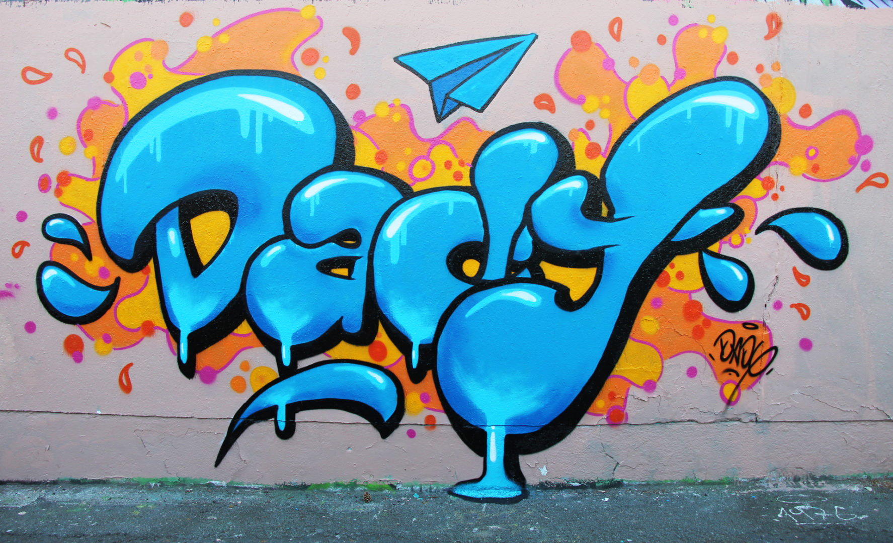 photo graffiti artiste Dady