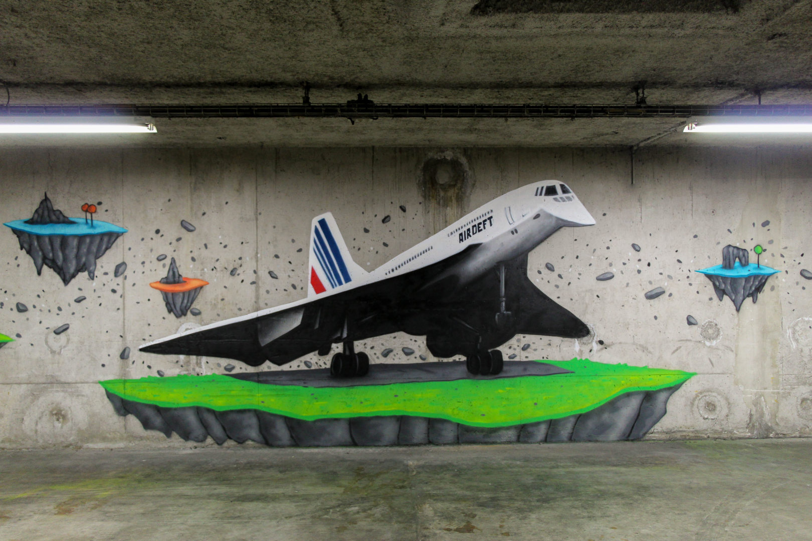 concorde - Graffiti - street art