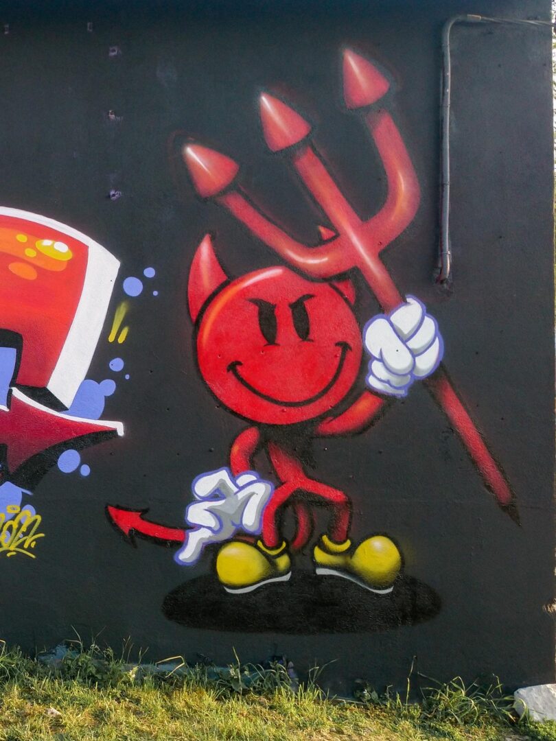 Graffiti diable - world industries