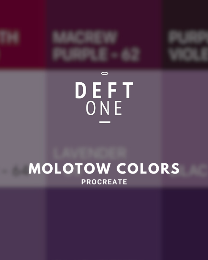 Molotow Colors for Procreate
