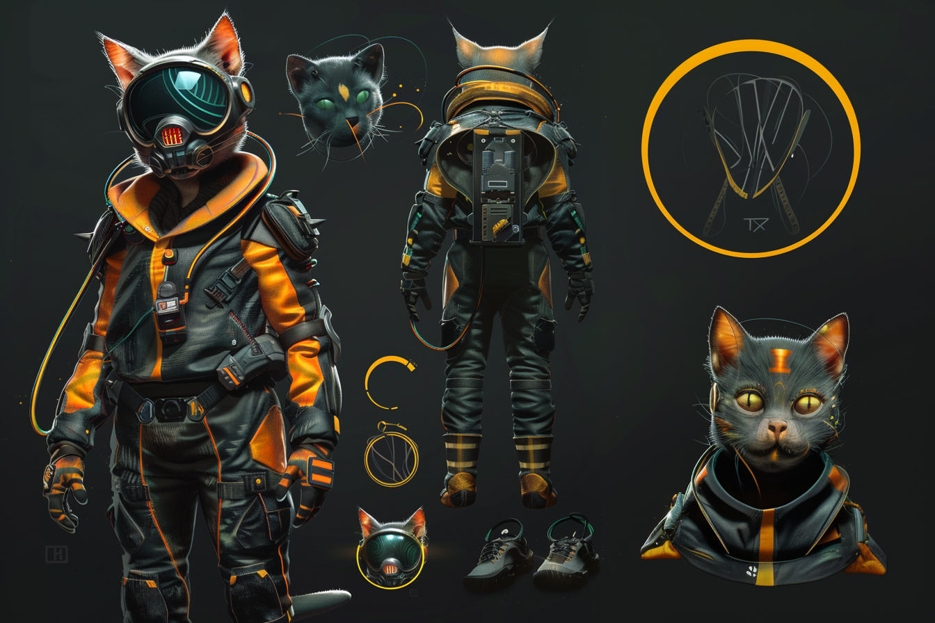 Cyber Cat 1- Deft